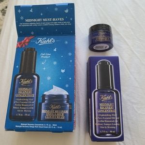 NEW IN BOX | Kiehls midnight Recovery Oil Kit